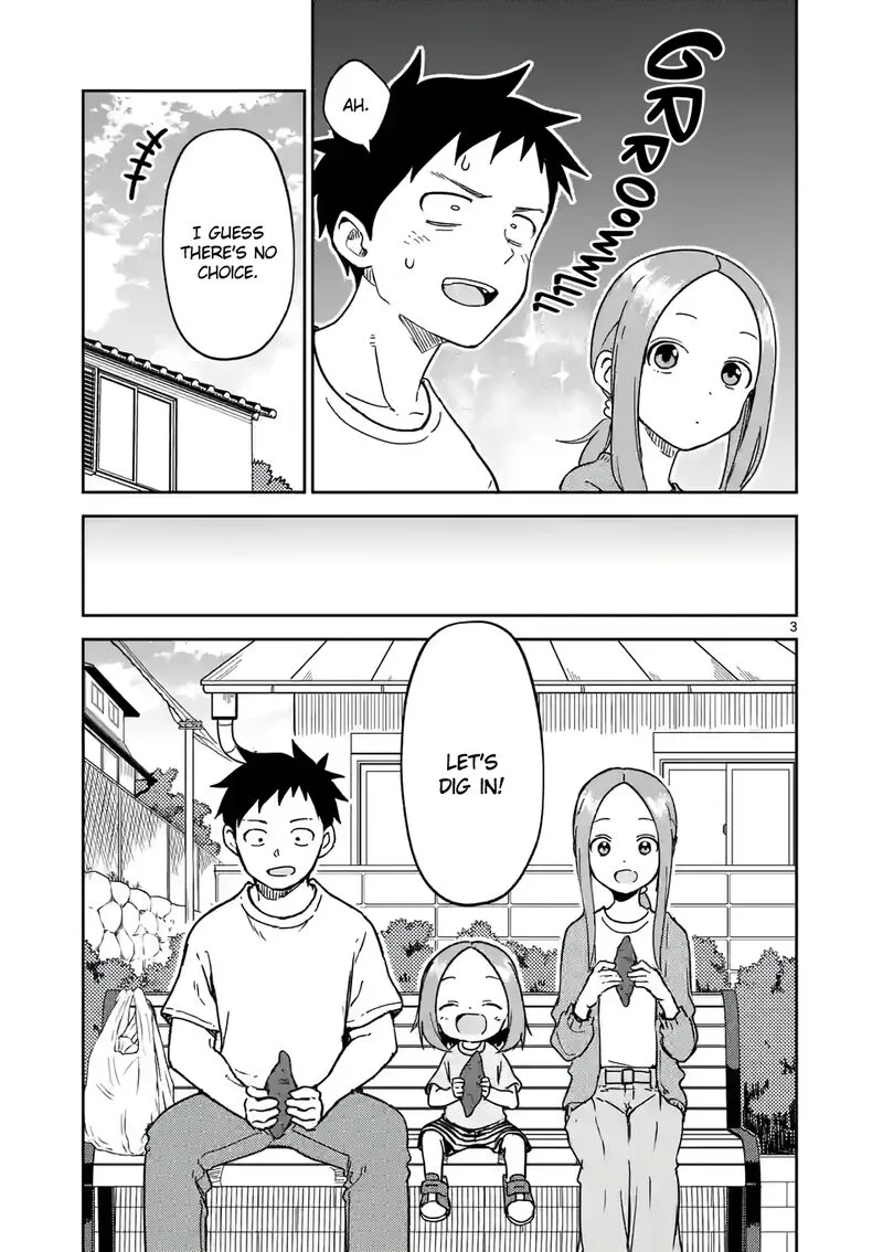 Karakai Jouzu no (Moto) Takagi-san Chapter 247 page 3