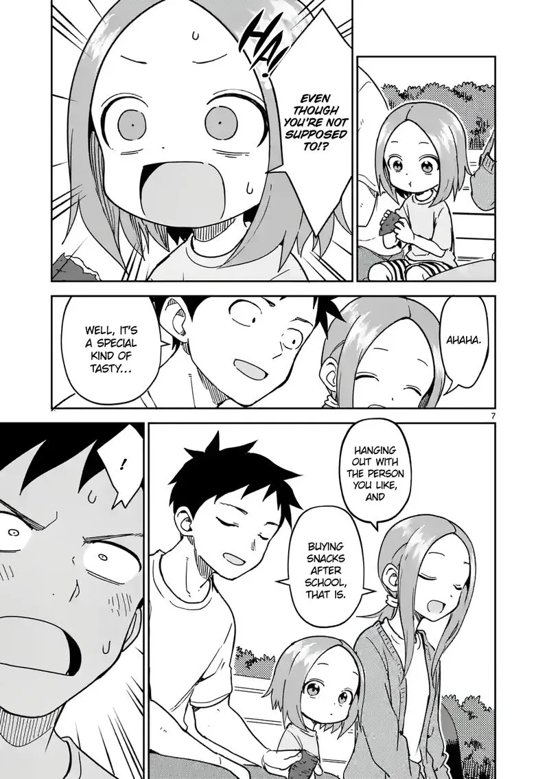 Karakai Jouzu no (Moto) Takagi-san Chapter 247 page 7