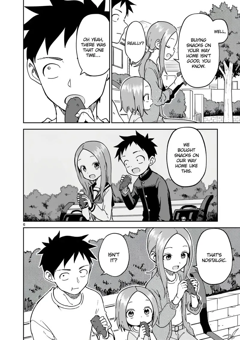 Karakai Jouzu no (Moto) Takagi-san Chapter 247 page 6