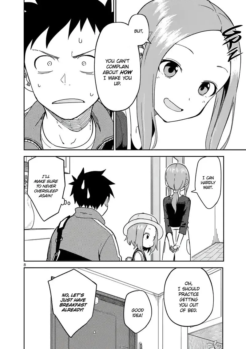 Karakai Jouzu no (Moto) Takagi-san Chapter 248 page 8