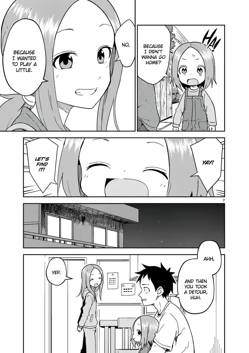 Karakai Jouzu no (Moto) Takagi-san Chapter 249 page 7