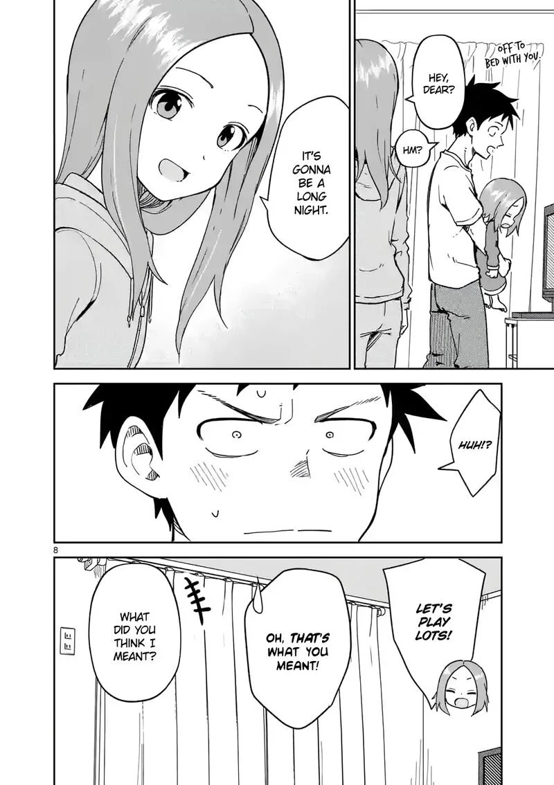 Karakai Jouzu no (Moto) Takagi-san Chapter 249 page 8