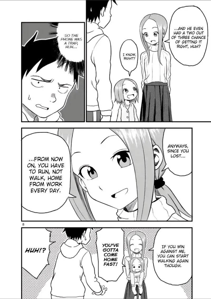 Karakai Jouzu no (Moto) Takagi-san Chapter 25 page 8