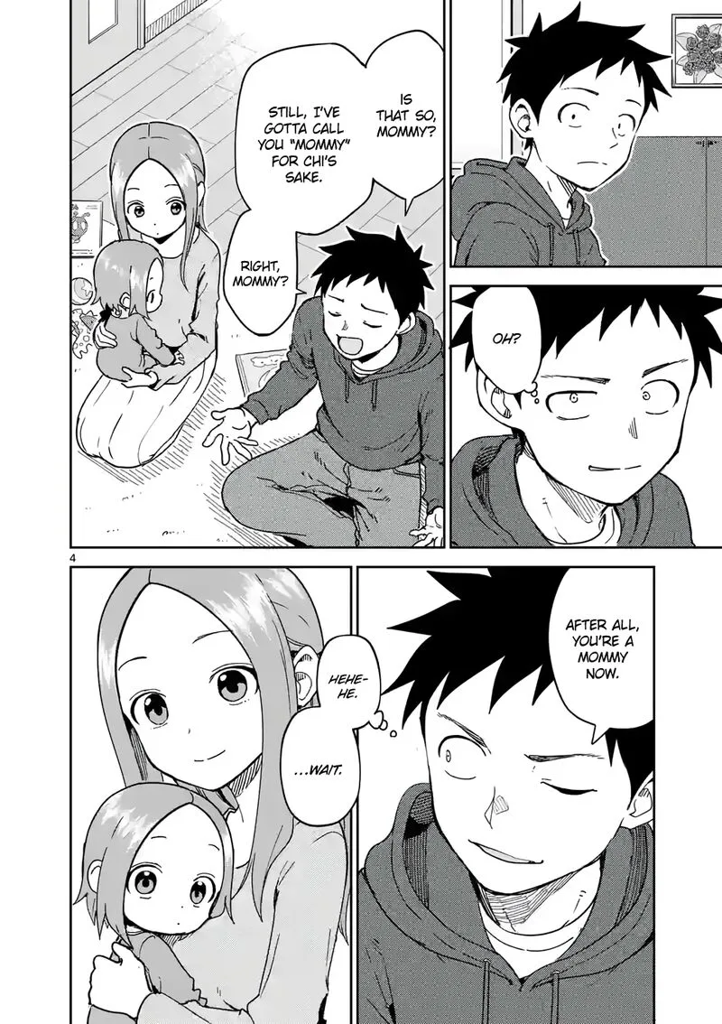 Karakai Jouzu no (Moto) Takagi-san Chapter 250 page 4
