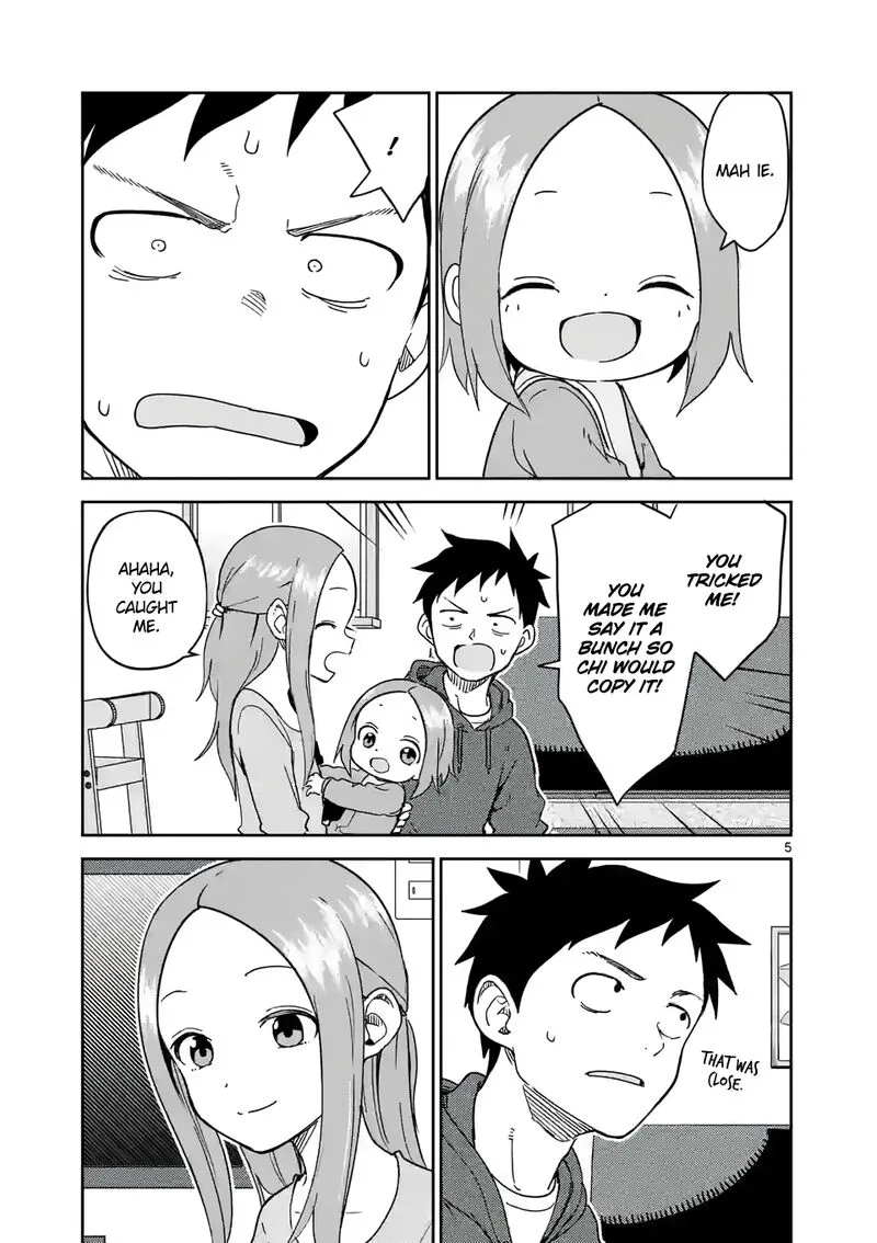 Karakai Jouzu no (Moto) Takagi-san Chapter 250 page 5