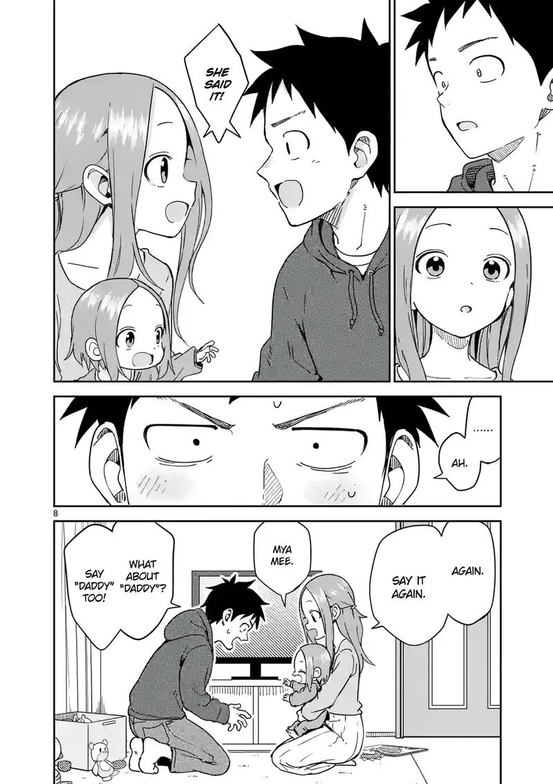 Karakai Jouzu no (Moto) Takagi-san Chapter 250 page 8