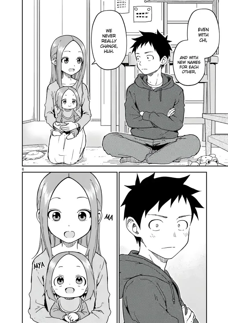 Karakai Jouzu no (Moto) Takagi-san Chapter 250 page 6