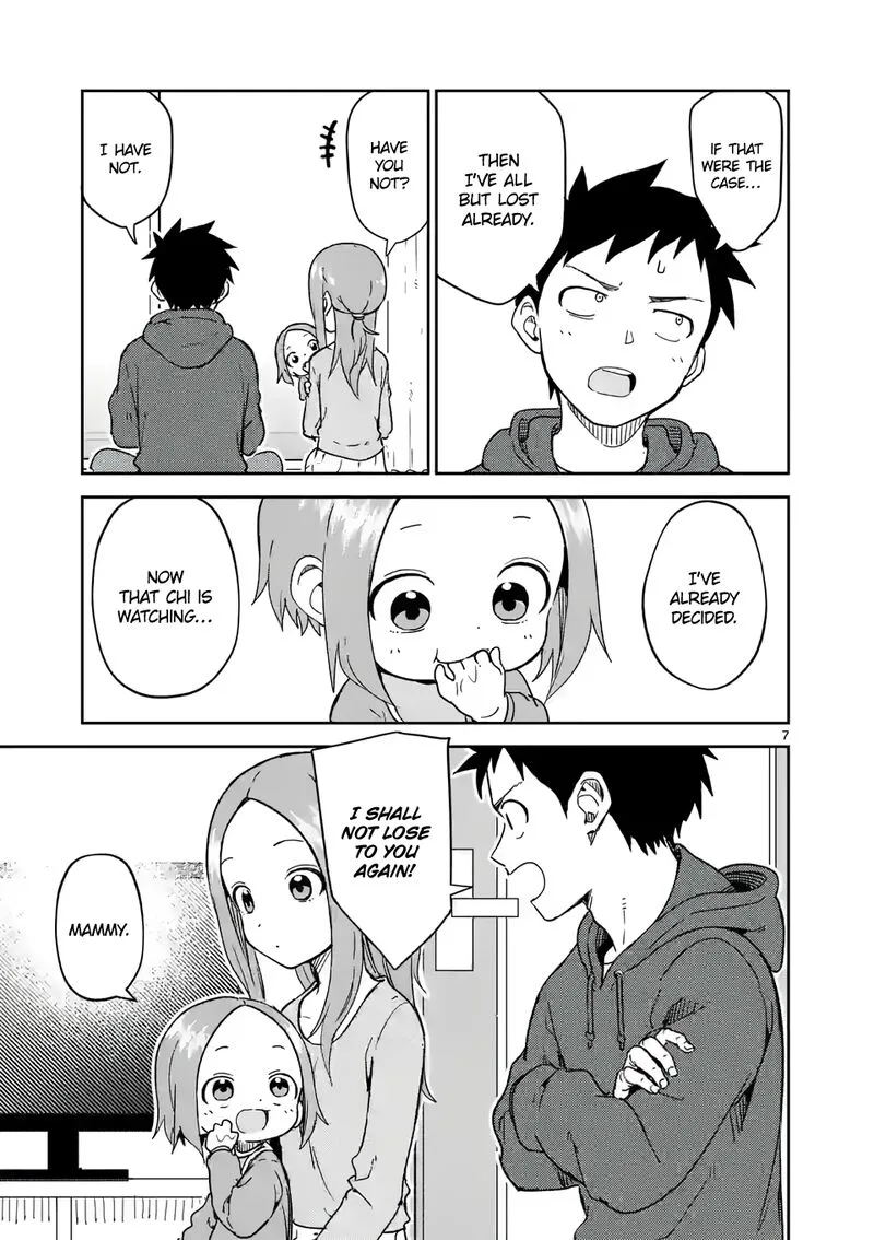 Karakai Jouzu no (Moto) Takagi-san Chapter 250 page 7
