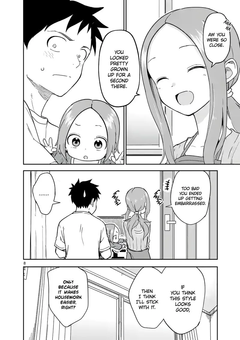 Karakai Jouzu no (Moto) Takagi-san Chapter 251 page 8