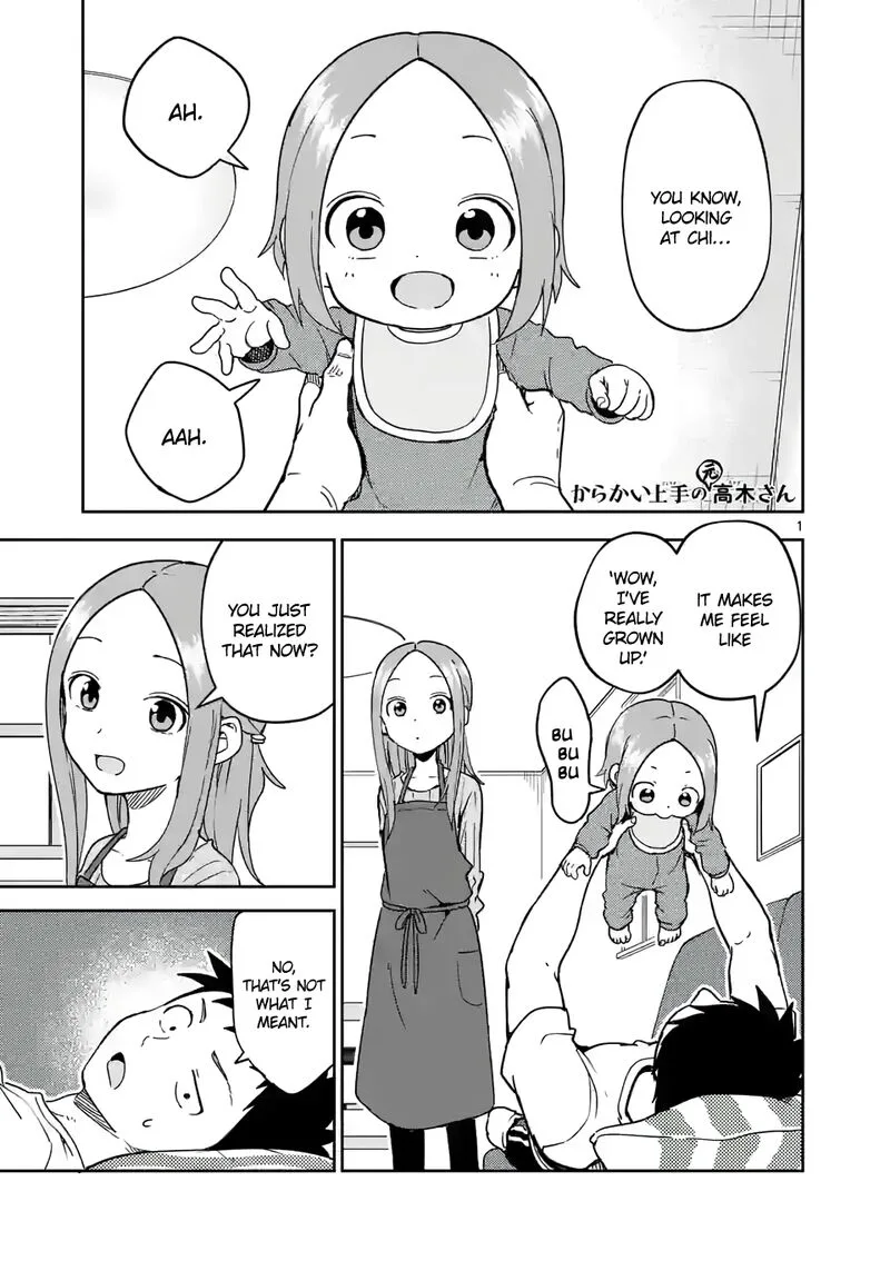 Karakai Jouzu no (Moto) Takagi-san Chapter 251 page 1