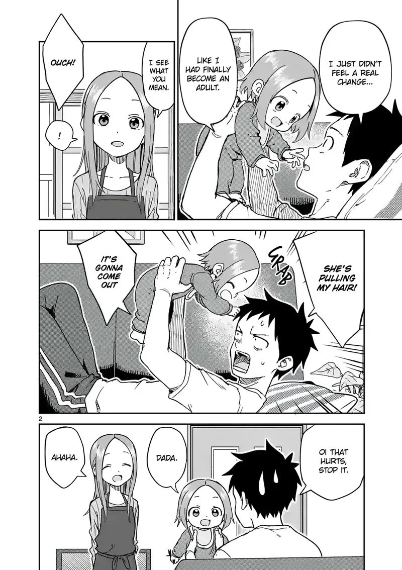 Karakai Jouzu no (Moto) Takagi-san Chapter 251 page 2