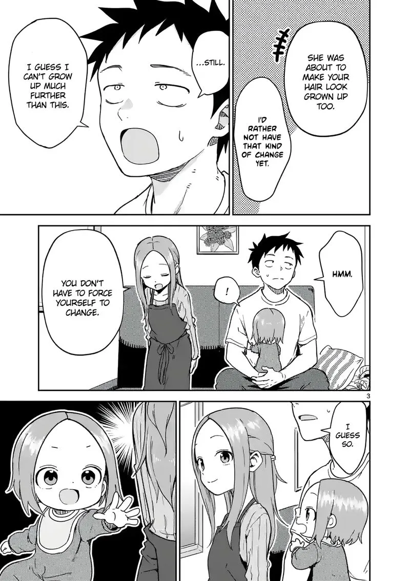 Karakai Jouzu no (Moto) Takagi-san Chapter 251 page 3