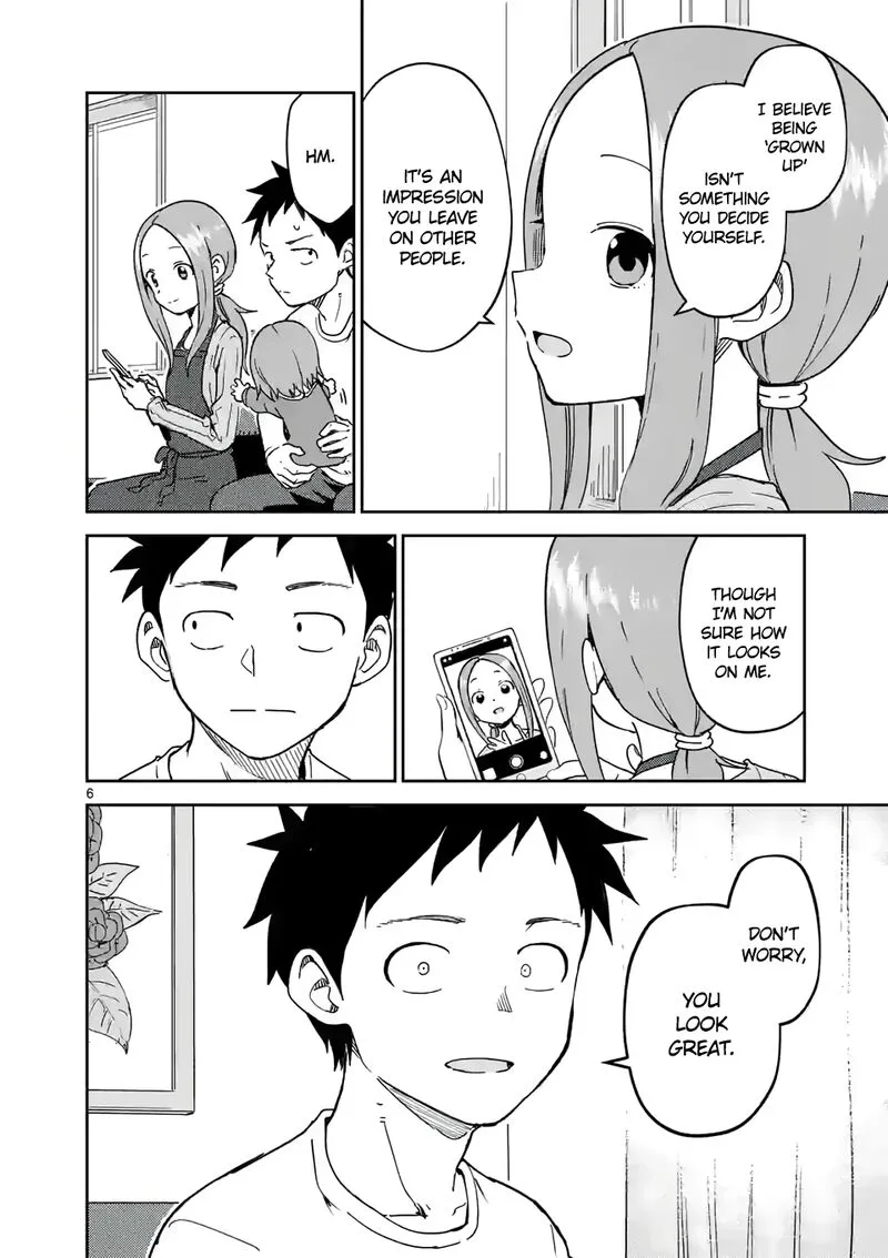 Karakai Jouzu no (Moto) Takagi-san Chapter 251 page 6