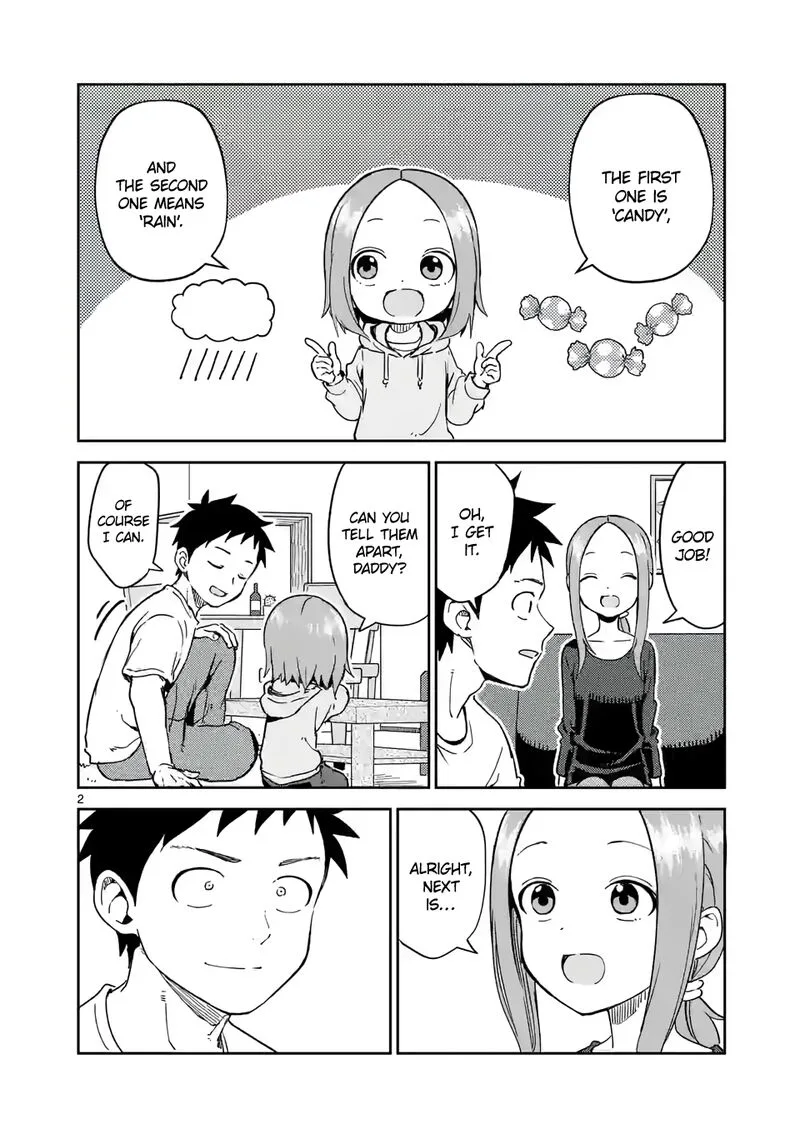 Karakai Jouzu no (Moto) Takagi-san Chapter 252 page 2