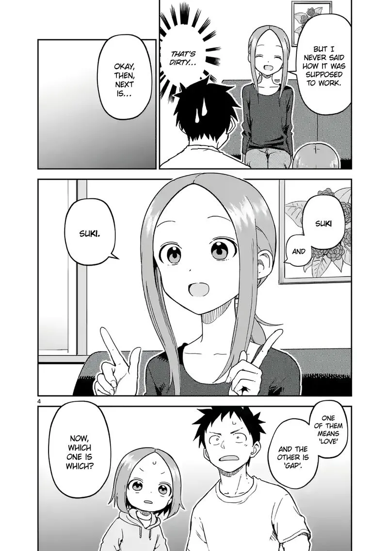 Karakai Jouzu no (Moto) Takagi-san Chapter 252 page 4