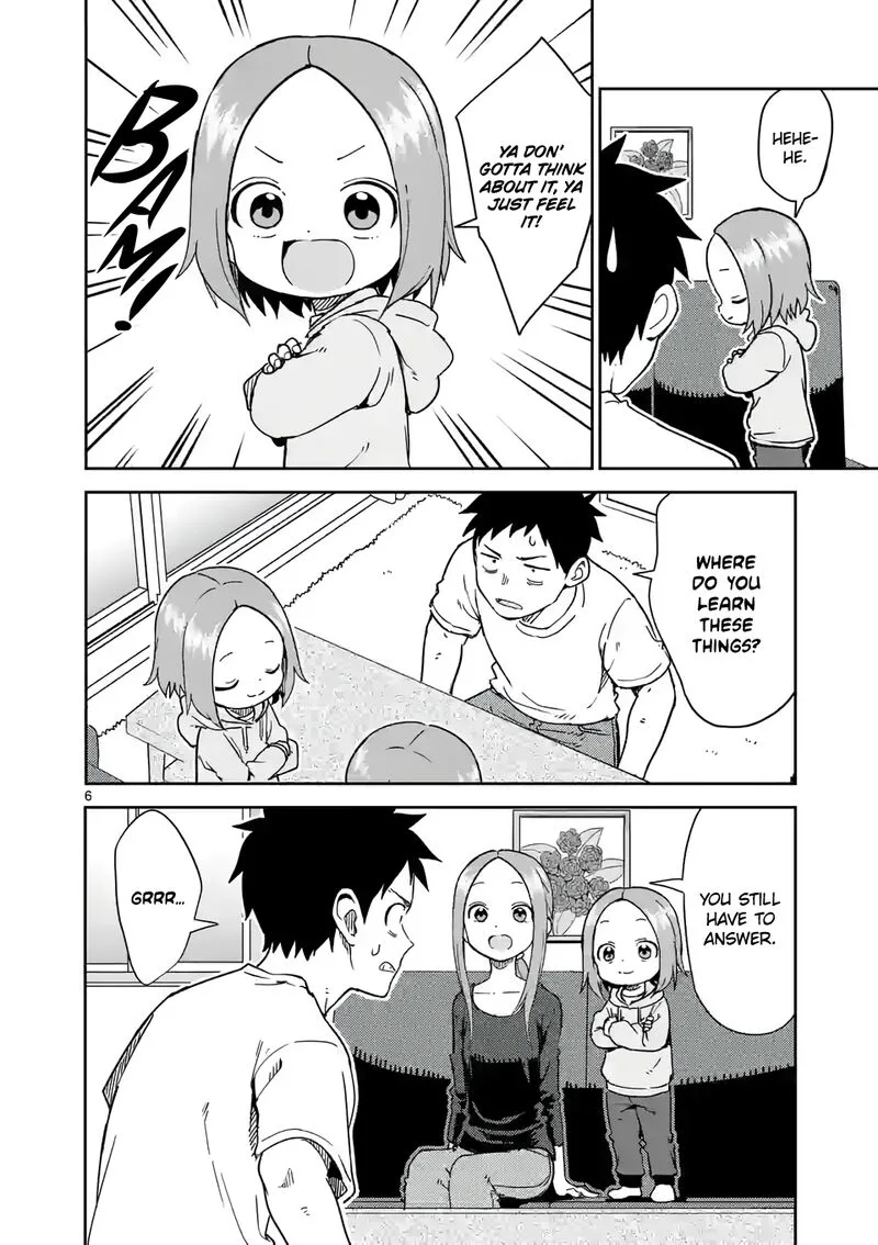 Karakai Jouzu no (Moto) Takagi-san Chapter 252 page 6