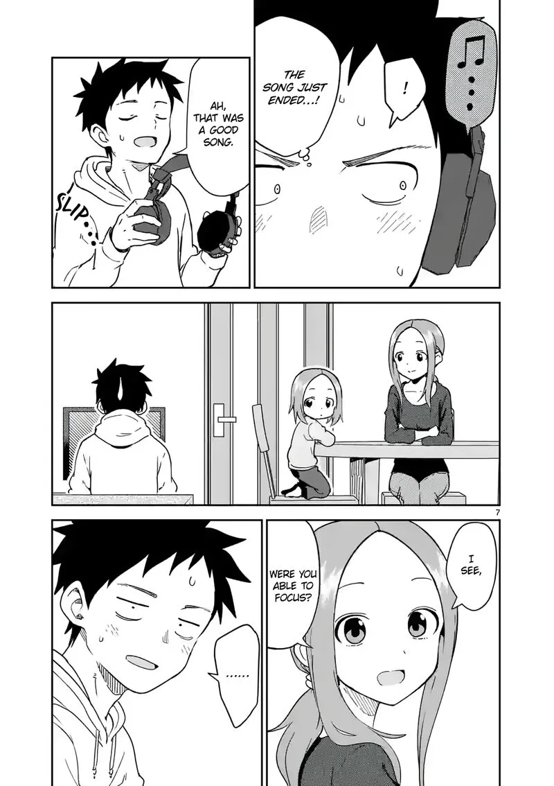 Karakai Jouzu no (Moto) Takagi-san Chapter 253 page 7