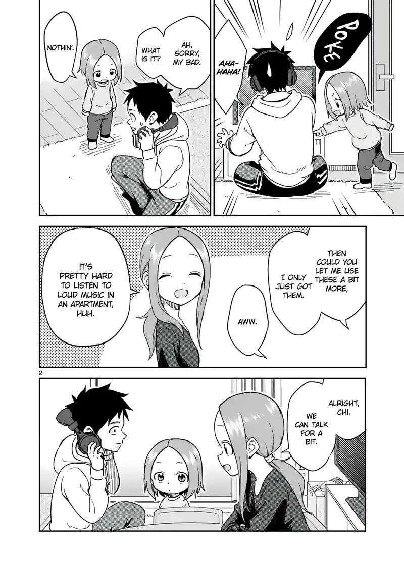 Karakai Jouzu no (Moto) Takagi-san Chapter 253 page 2