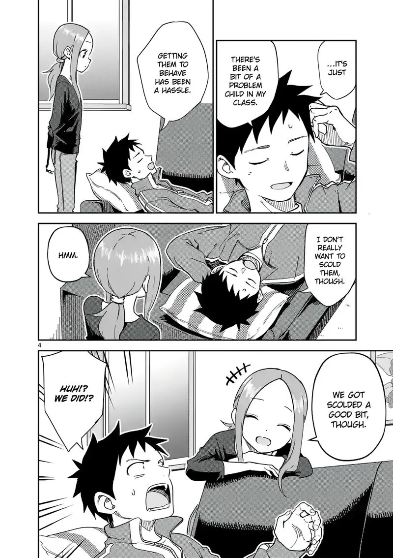 Karakai Jouzu no (Moto) Takagi-san Chapter 254 page 4