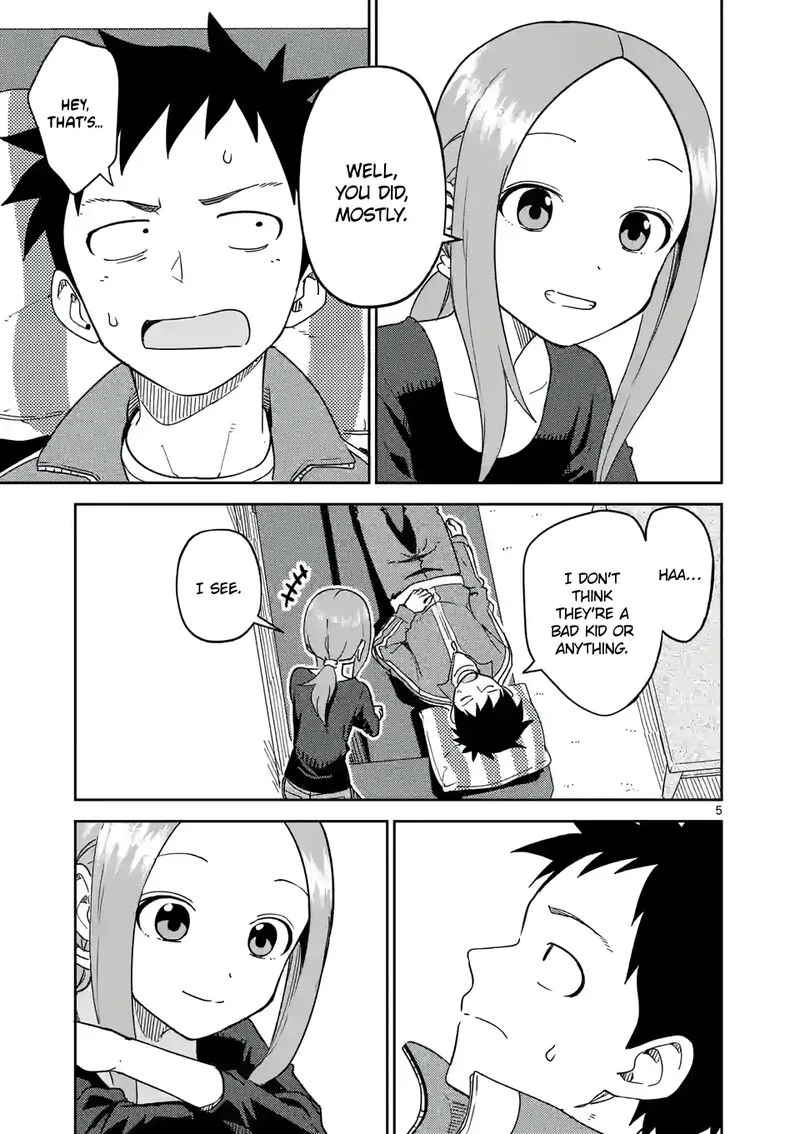 Karakai Jouzu no (Moto) Takagi-san Chapter 254 page 5