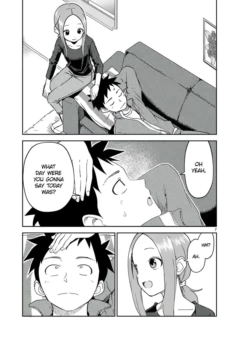 Karakai Jouzu no (Moto) Takagi-san Chapter 254 page 7