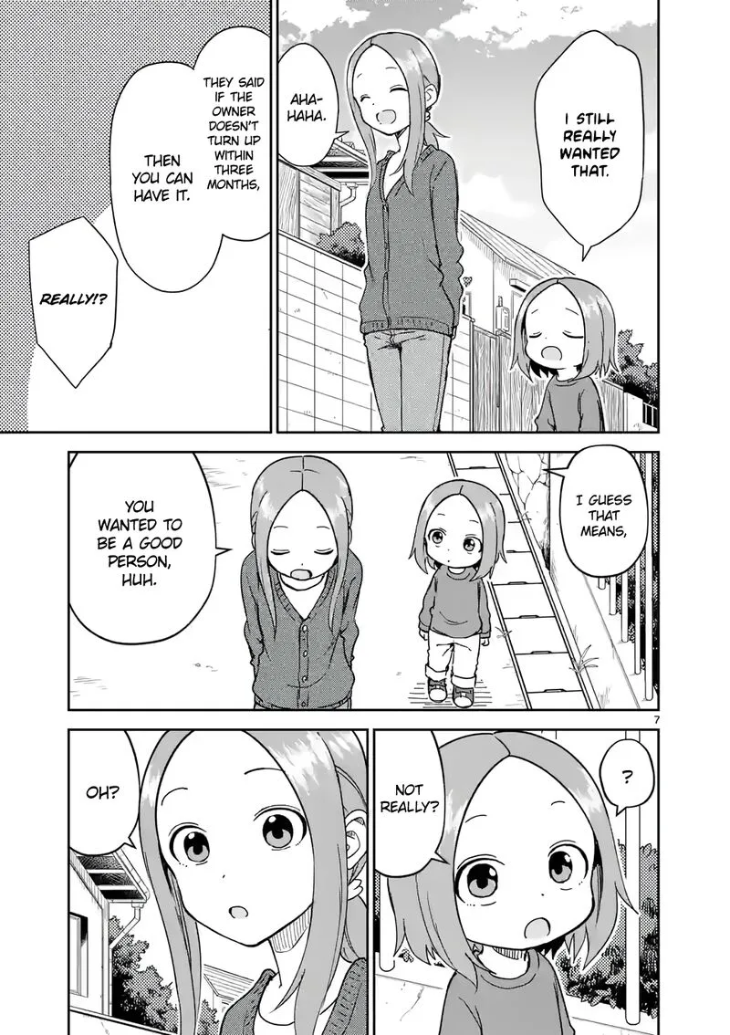 Karakai Jouzu no (Moto) Takagi-san Chapter 255 page 7