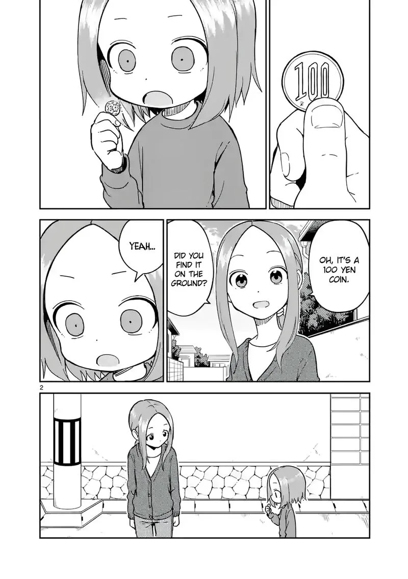 Karakai Jouzu no (Moto) Takagi-san Chapter 255 page 2