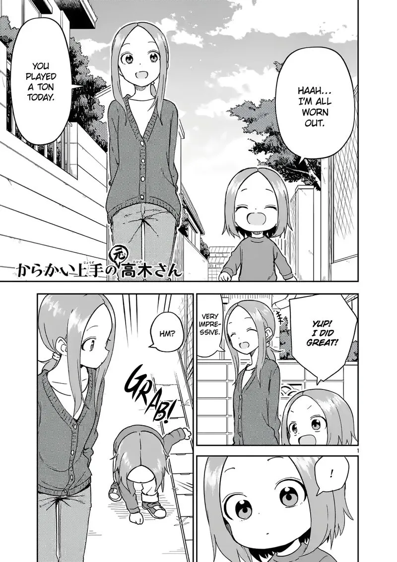 Karakai Jouzu no (Moto) Takagi-san Chapter 255 page 1