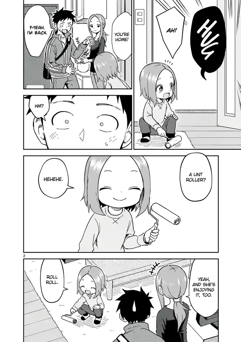 Karakai Jouzu no (Moto) Takagi-san Chapter 256 page 2
