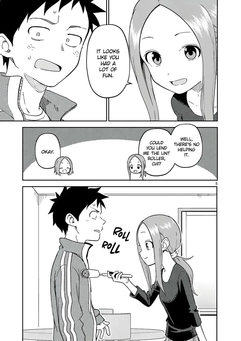 Karakai Jouzu no (Moto) Takagi-san Chapter 256 page 5