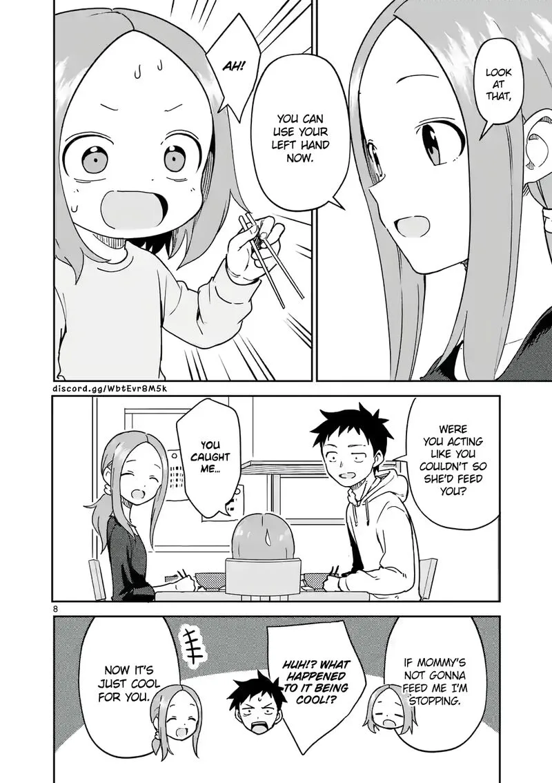 Karakai Jouzu no (Moto) Takagi-san Chapter 258 page 8