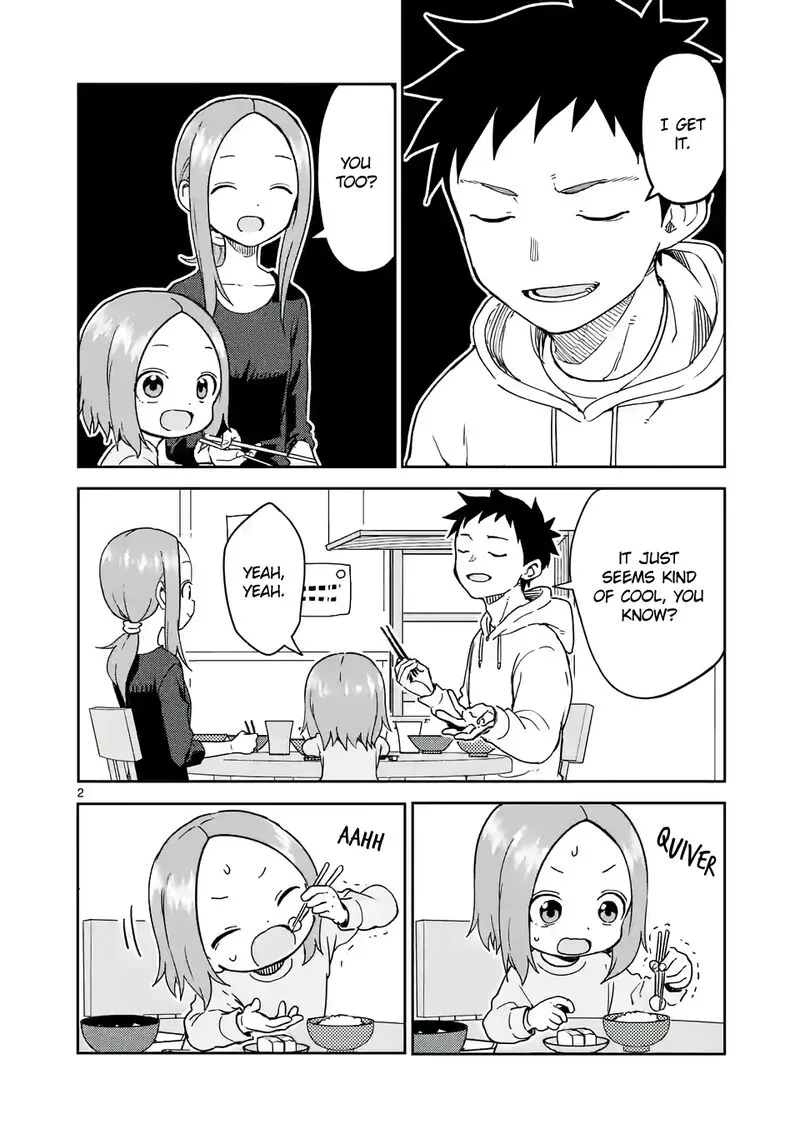 Karakai Jouzu no (Moto) Takagi-san Chapter 258 page 2