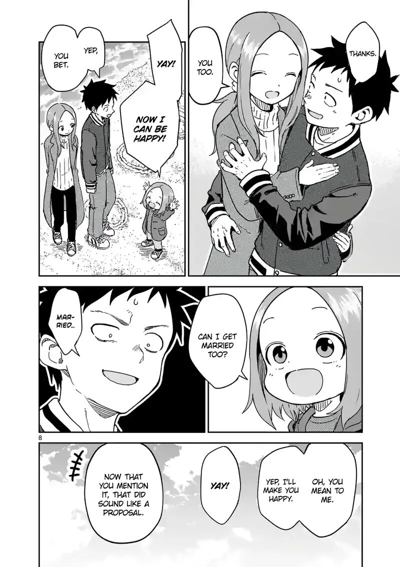 Karakai Jouzu no (Moto) Takagi-san Chapter 259 page 8