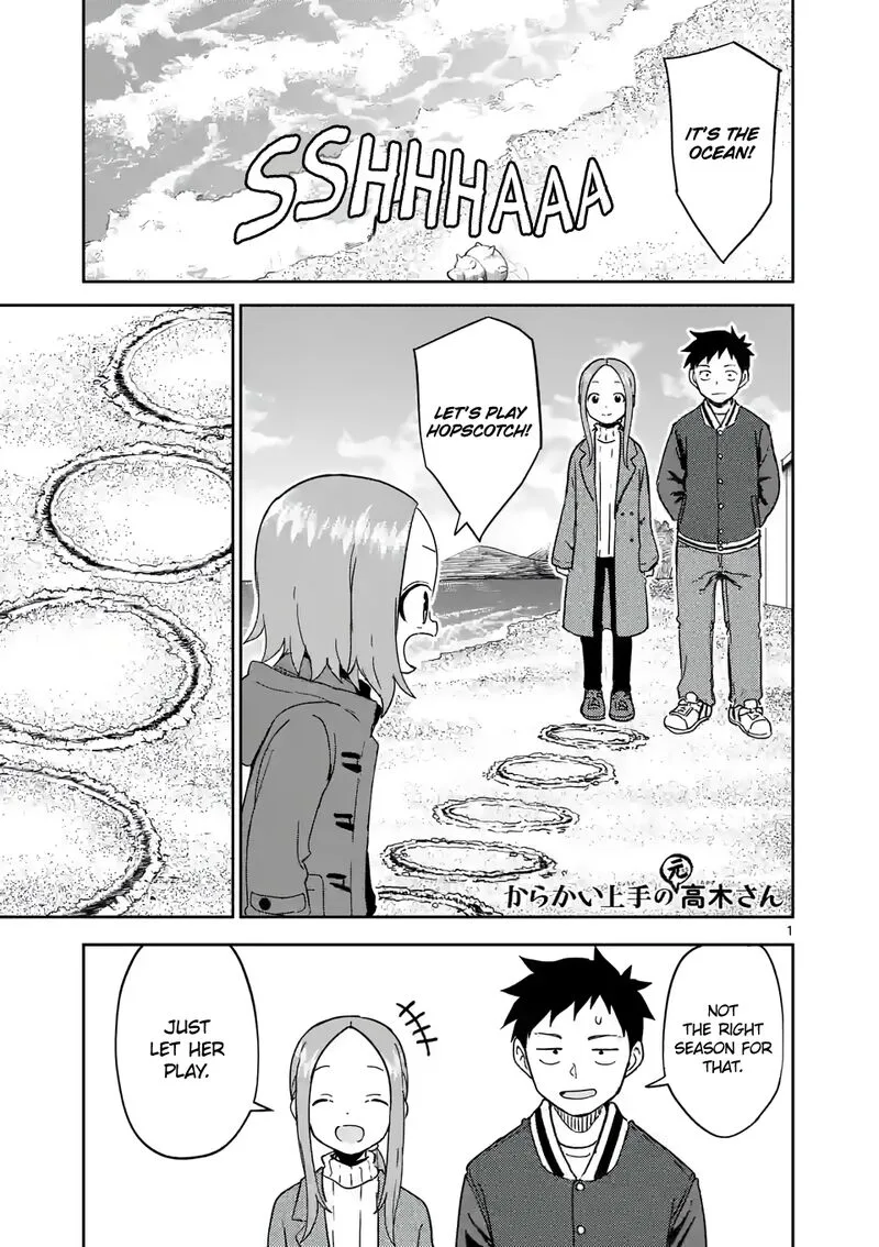 Karakai Jouzu no (Moto) Takagi-san Chapter 259 page 1