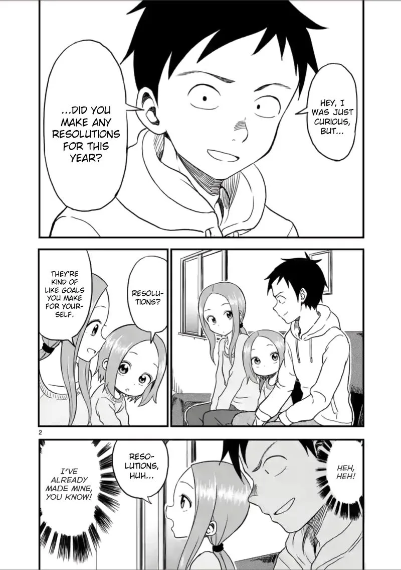 Karakai Jouzu no (Moto) Takagi-san Chapter 26 page 2