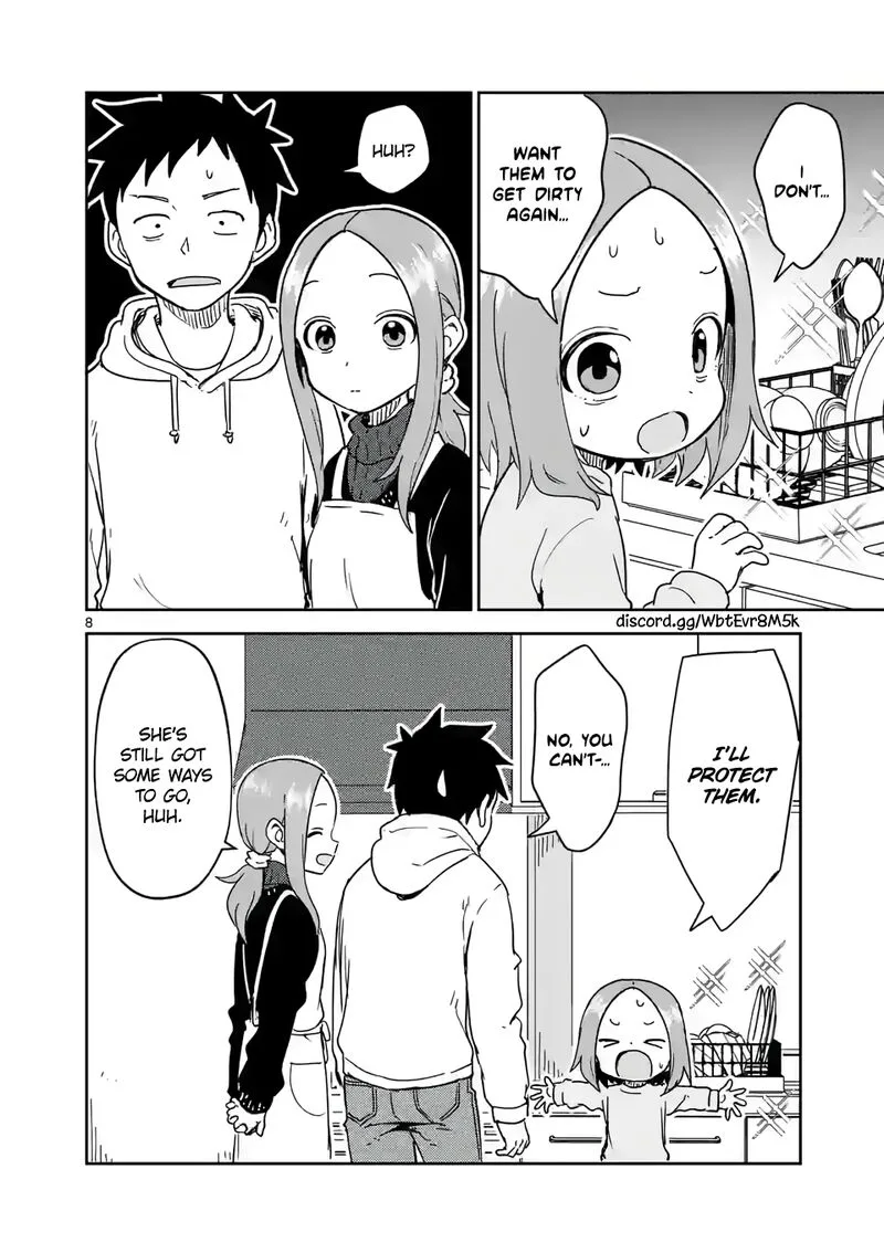 Karakai Jouzu no (Moto) Takagi-san Chapter 260 page 8
