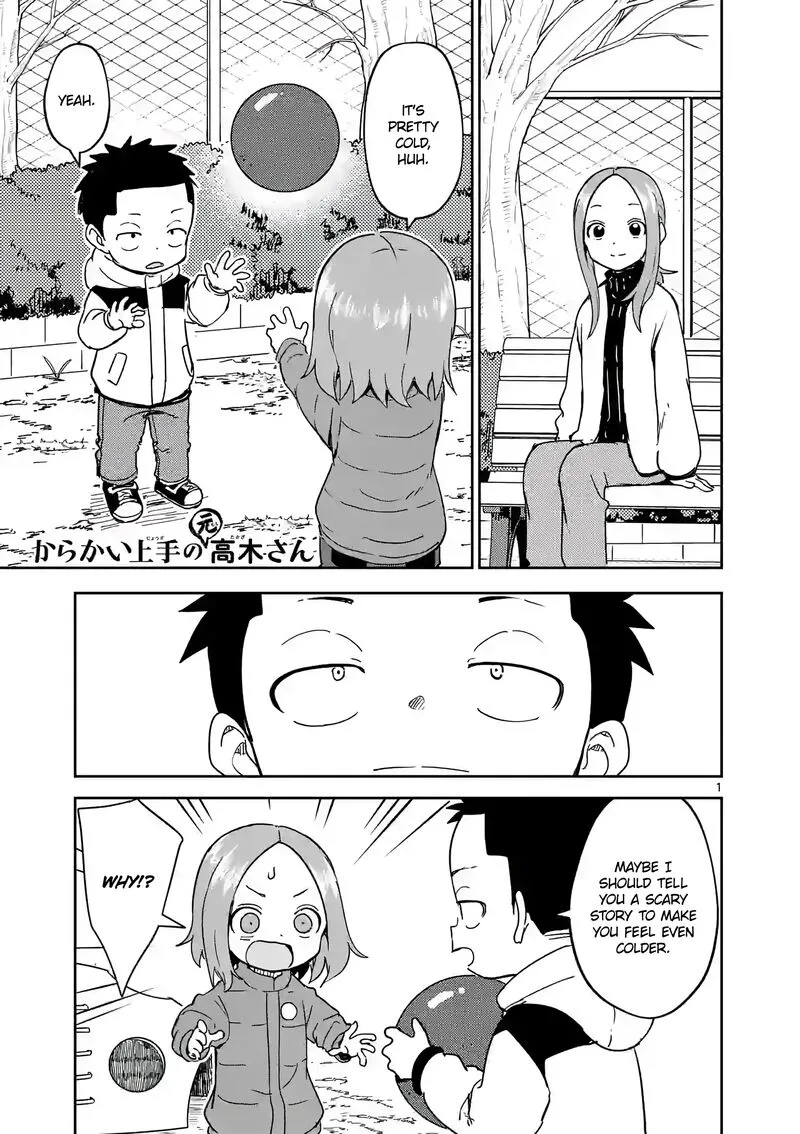 Karakai Jouzu no (Moto) Takagi-san Chapter 261 page 1