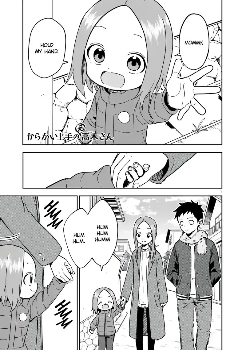 Karakai Jouzu no (Moto) Takagi-san Chapter 263 page 1