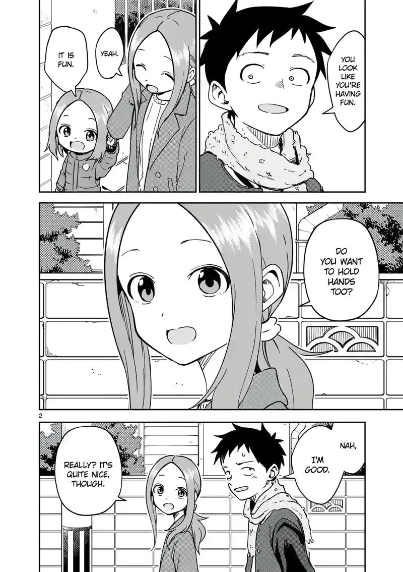 Karakai Jouzu no (Moto) Takagi-san Chapter 263 page 2