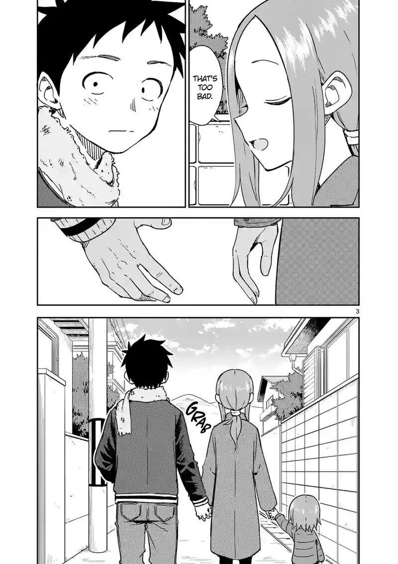 Karakai Jouzu no (Moto) Takagi-san Chapter 263 page 3