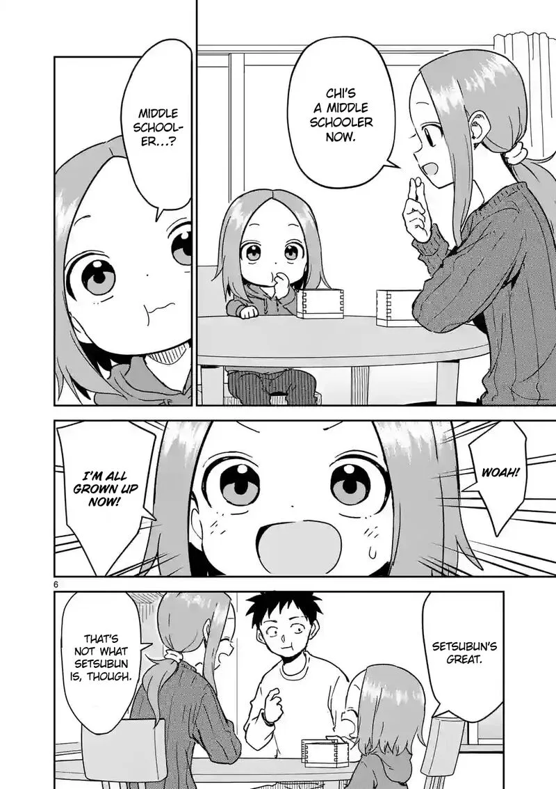 Karakai Jouzu no (Moto) Takagi-san Chapter 264 page 6