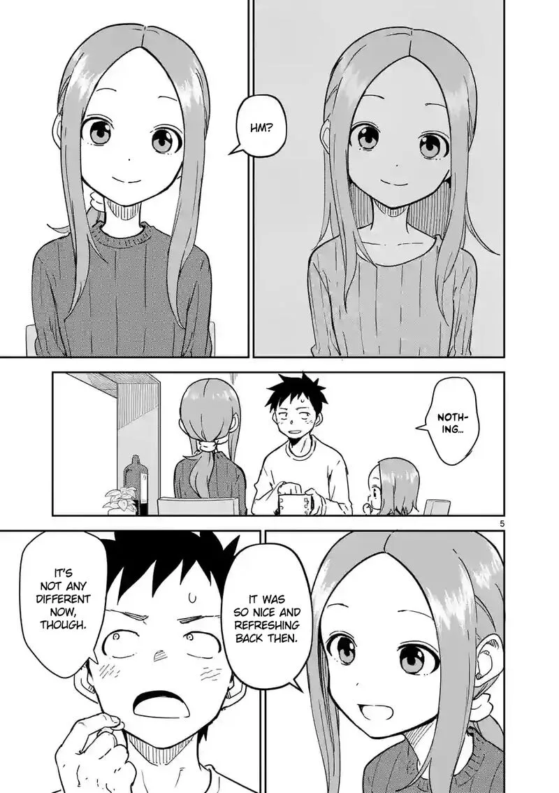 Karakai Jouzu no (Moto) Takagi-san Chapter 264 page 5