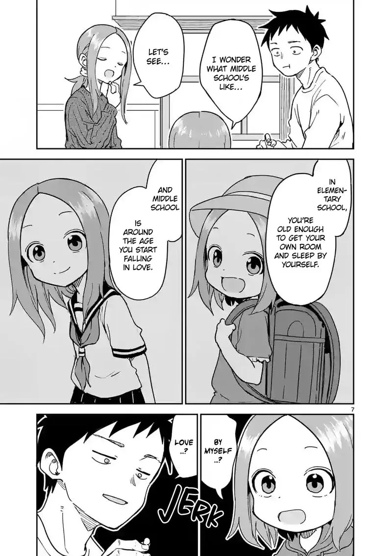 Karakai Jouzu no (Moto) Takagi-san Chapter 264 page 7