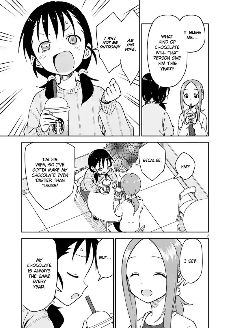 Karakai Jouzu no (Moto) Takagi-san Chapter 265 page 3