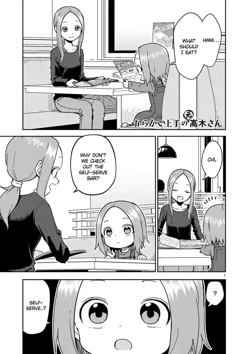 Karakai Jouzu no (Moto) Takagi-san Chapter 266 page 1
