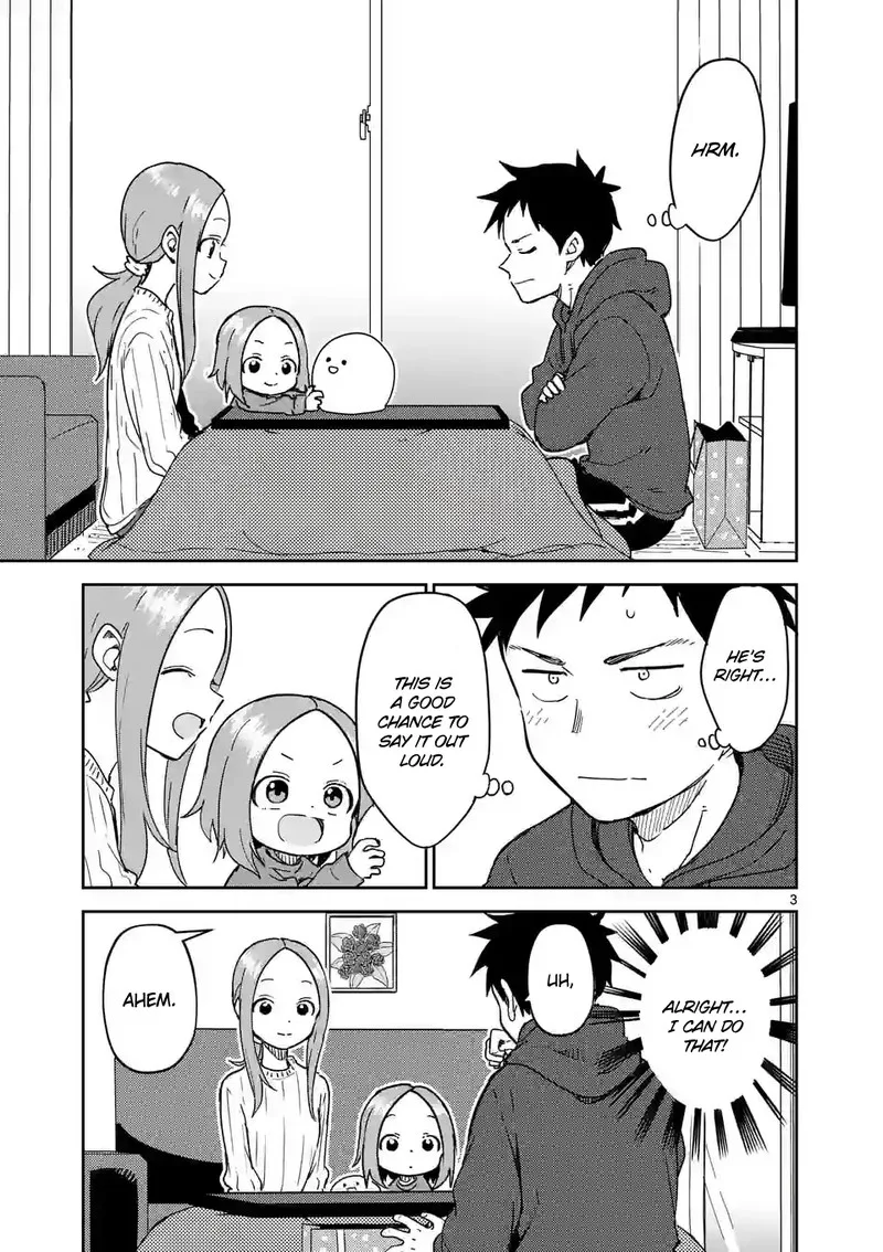 Karakai Jouzu no (Moto) Takagi-san Chapter 267 page 3