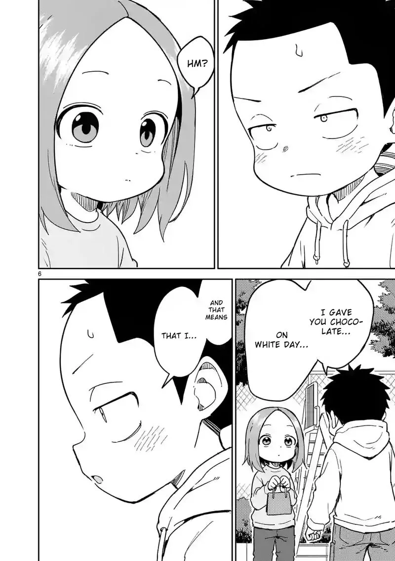 Karakai Jouzu no (Moto) Takagi-san Chapter 268 page 6