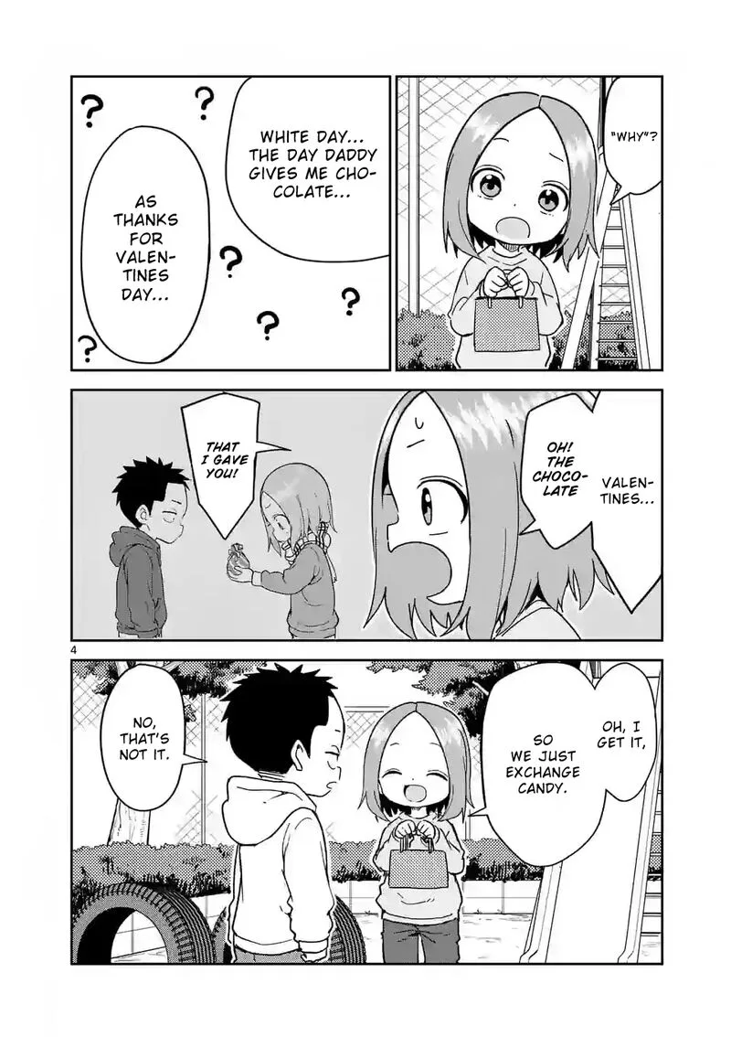 Karakai Jouzu no (Moto) Takagi-san Chapter 268 page 4