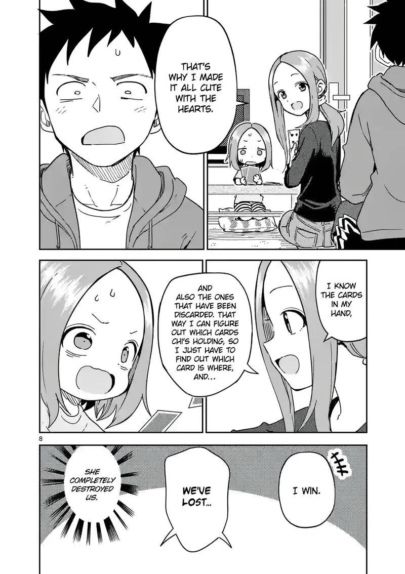 Karakai Jouzu no (Moto) Takagi-san Chapter 269 page 8