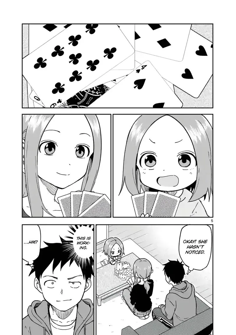 Karakai Jouzu no (Moto) Takagi-san Chapter 269 page 5